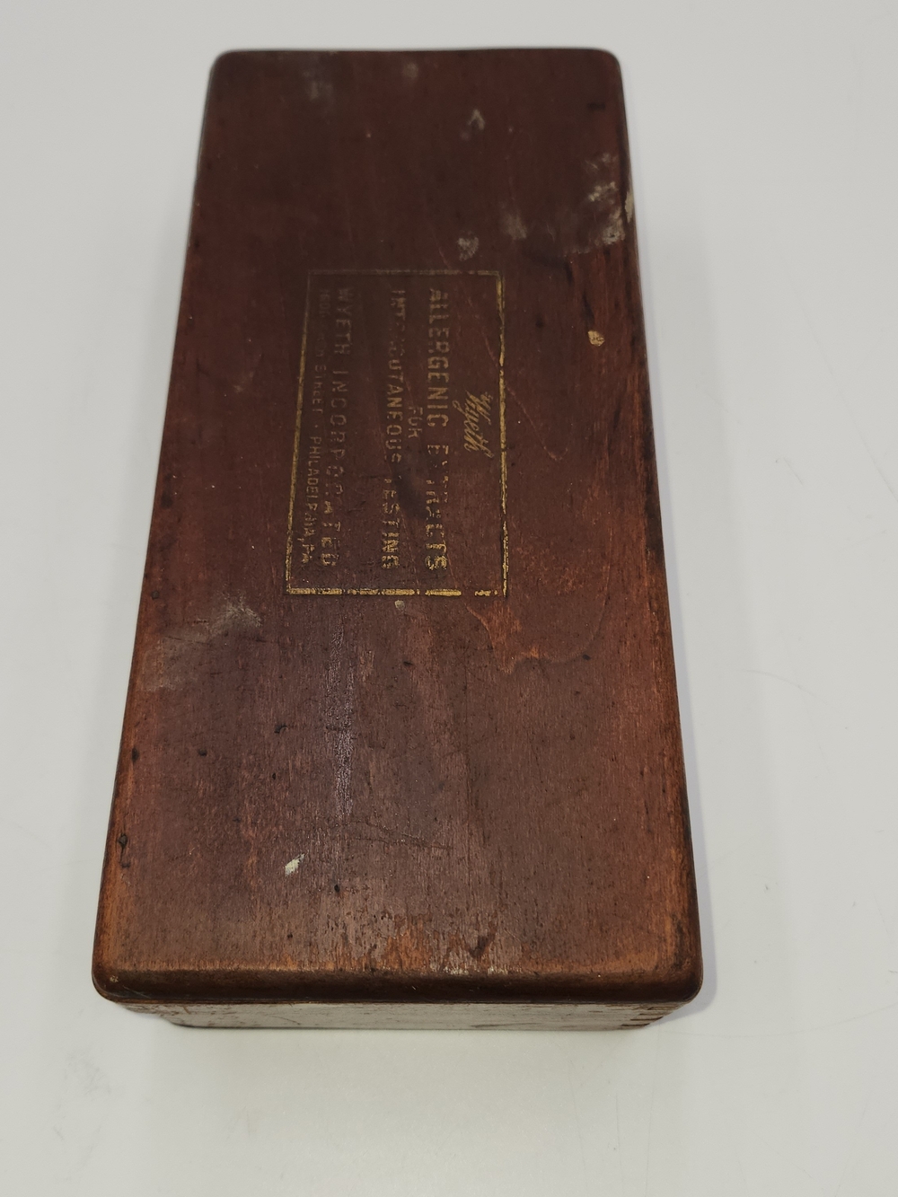 Brown Wood Accessory Box - Unbranded